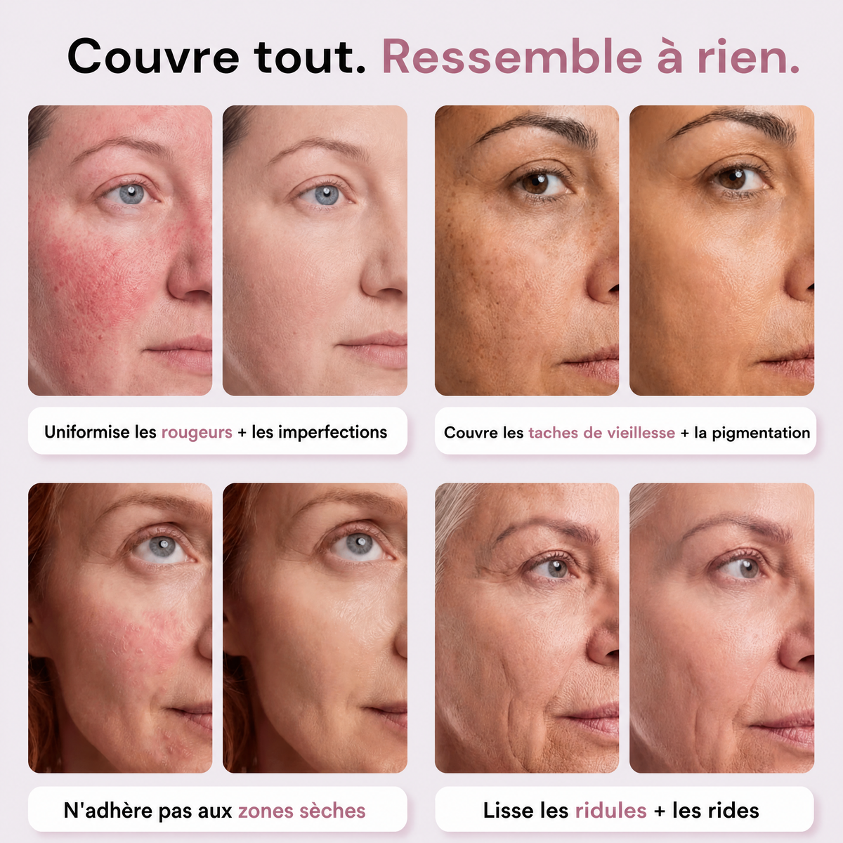Fond de teint adaptatif anti-âge